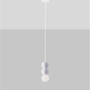 Pendul design decorativ ZERO alb/opal - Img 4