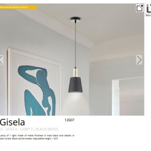 Pendul design moderm Gisela 74218 universul-luminii.ro