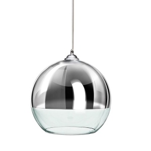 Pendul design modern 40cm Silver Ball 176658 universul-luminii.ro
