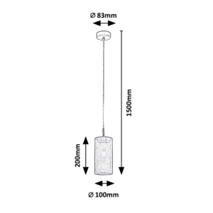 Pendul design modern Callia 3018 RX - Img 2