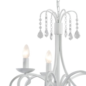 Pendul design modern Diadema alb - Img 2
