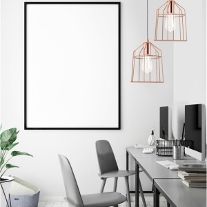 Pendul design modern minimalist Peppino cupru NVL-7605179 - Img 2