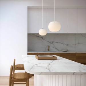 Pendul design modern Navone 20 alb 109248 universul-luminii.ro