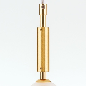 Pendul design modern OPALDESIGN 10cm, auriu mat - Img 5