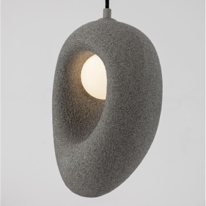 Pendul design modern, Stone Gray, TEMPUS, 20x30cm 169138 universul-luminii.ro