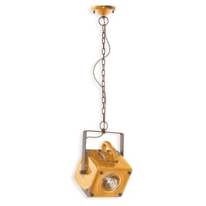 Pendul design retro realizat manual din ceramica INDUSTRIAL 216678 universul-luminii.ro