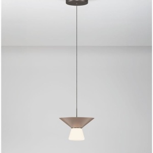Pendul LED decorativ BARIS Nut Brown 22cm - Img 4