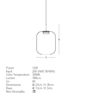 Pendul LED design decorativ Chloe II cupru 125568 universul-luminii.ro