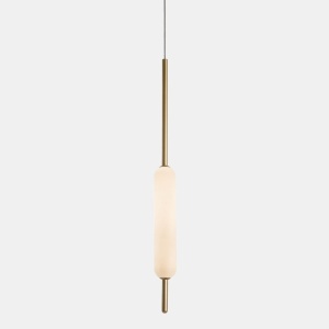 Pendul LED design LUX, fabricat manual TYPHA 285.01.ON - Img 1