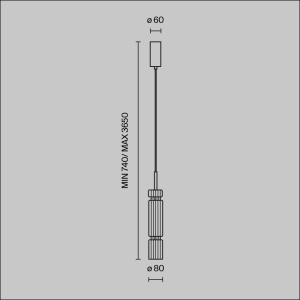 Pendul LED design modern decorativ Ordo 215418 universul-luminii.ro
