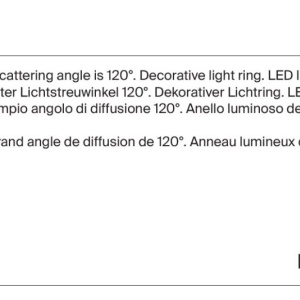 Pendul LED design tehnic Orlo alb - Img 4