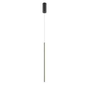 Pendul LED liniar stil minimalist Halo negru