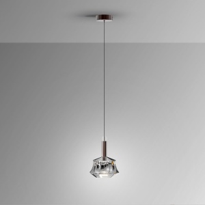 Pendul LED modern design decorativ Scarlet 1L silver 238658 universul-luminii.ro