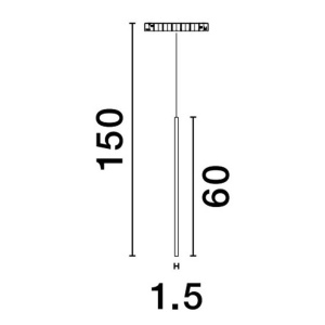 Pendul LED, Modul flexibil pentru sina magnetica Breda 161838 universul-luminii.ro