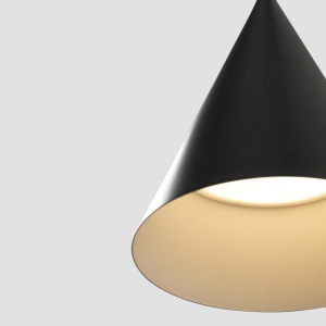 Pendul LED stil minimalist ANNA negru - Img 3