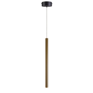 Pendul LED stil minimalist Metalic sampanie