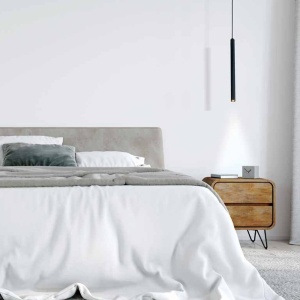 Pendul LED tubular design modern minimalist PENDANT alb 151868 universul-luminii.ro