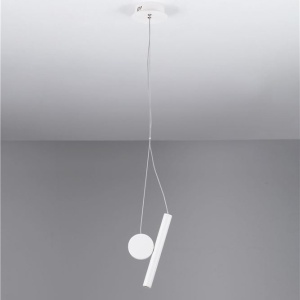 Pendul, Lustra LED design minimalist VERO alb - Img 5