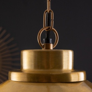 Pendul, Lustra suspendata Industrial 43cm, auriu 155918 universul-luminii.ro