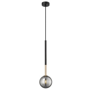 Pendul, Lustra suspendata moderna Arcturus negru/ auriu - Img 1