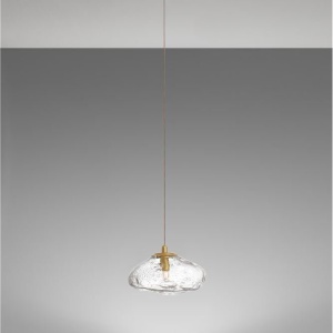 Pendul modern design decorativ KING auriu D-20cm 205148 universul-luminii.ro