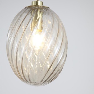 Pendul sticla champagne Whirl 621358 universul-luminii.ro