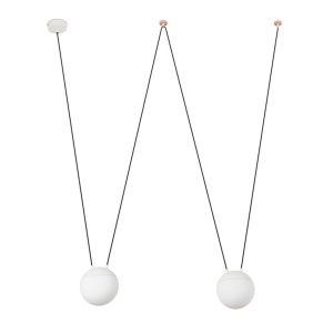 Pendul stil minimalist MINE PC SPACE alb 2L