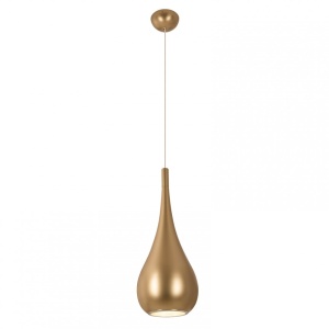 Pendul stil modern DROP auriu mat - Img 1