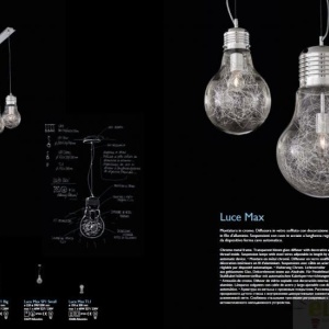 Pendul super modern diametru 20 cm LUCE MAX SP1 Small 033679 - Img 4