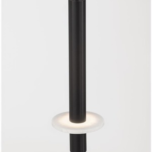 Pendul tub subtire aluminiu negru si alabastru LED NOEMI - Img 6