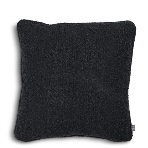 Perna decorativa LUX 50x50cm, Bouclé Black S 115146 HZ