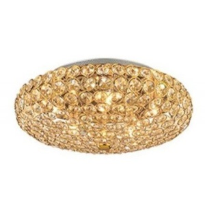Plafonier cristal Venezian diam.38cm KING PL5 ORO 073187