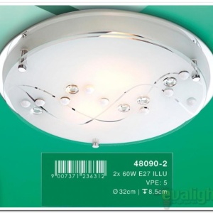 Plafonier modern diam 32cm Ballerina 1 48090-2 GL 53018 universul-luminii.ro