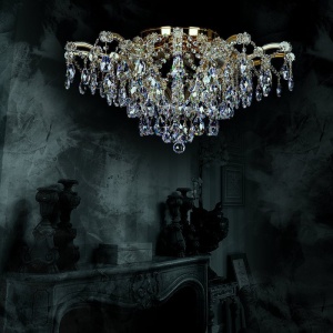 Plafoniera Cristal Bohemia Exclusive diametru 80cm MARIA TEREZIA 40 CE 177498 universul-luminii.ro
