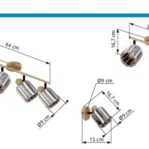 Plafoniera, Cristal K9 fumuriu, 4xE14, Run 80040446 GL 171078 universul-luminii.ro