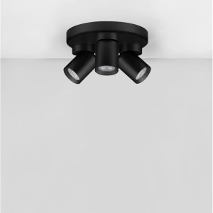 Plafoniera cu 3 spoturi Amecy negru 229308 universul-luminii.ro