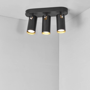 Plafoniera cu 3 spoturi design modern MIMI negru 2120476003 NL 94508 universul-luminii.ro