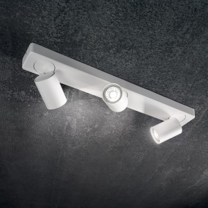Plafoniera cu 3 spoturi directionabile RUDY PL3 BIANCO 229065 IDL 82448 universul-luminii.ro