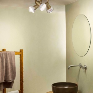 Plafoniera cu 3 spoturi realizata manual din ceramica SAVONA 127898 universul-luminii.ro