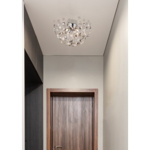 Plafoniera design elegant KATRINA 45cm crom 64135DC GL 172218 universul-luminii.ro