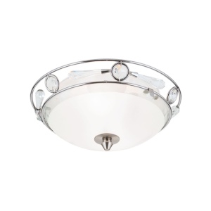 Plafoniera design modern OPALDESIGN 24cm, satin 163468 universul-luminii.ro
