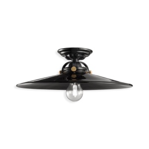 Plafoniera design retro realizata manual din ceramica B-W