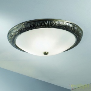 Plafoniera design rustic Pankok DL 7-583/38 bronze OR - Img 1