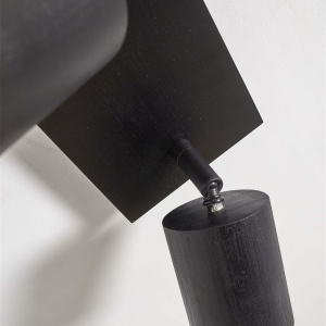 Plafoniera eco din bambus Java/2xGU10, black 182048 universul-luminii.ro