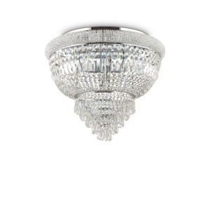 Plafoniera eleganta design clasic DUBAI PL6 CROMO 207186