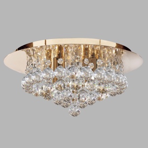 Plafoniera eleganta design modern Hanna gold 4L 3404-4GO SRT 68728 universul-luminii.ro