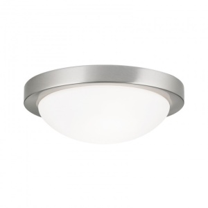 Plafoniera iluminat baie, protectie IP44, diametru 32cm, Fato satin chrome NU 9-365/32 satin OR