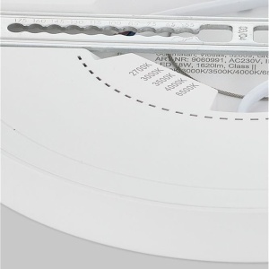 Plafoniera incastrata sau aplicata LED CCT Cerium alb - Img 3