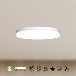 Plafoniera LED 30W, diametru 40cm, TURIN CCT II - Img 4