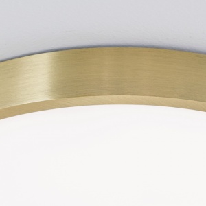 Plafoniera LED Bully 24cm Antique Brass 197088 universul-luminii.ro